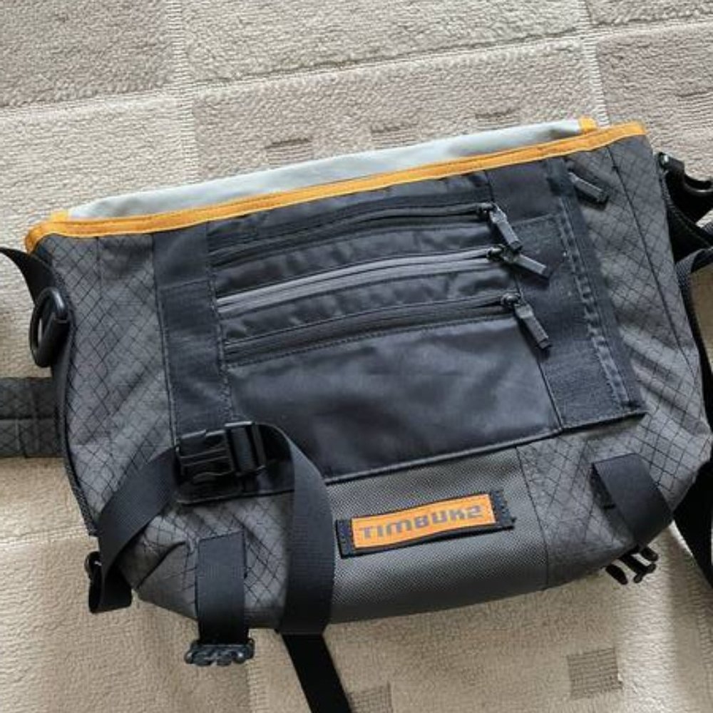 Timbuk2 Messenger Bag unclear Khaki type sage green Vintage Second Hand